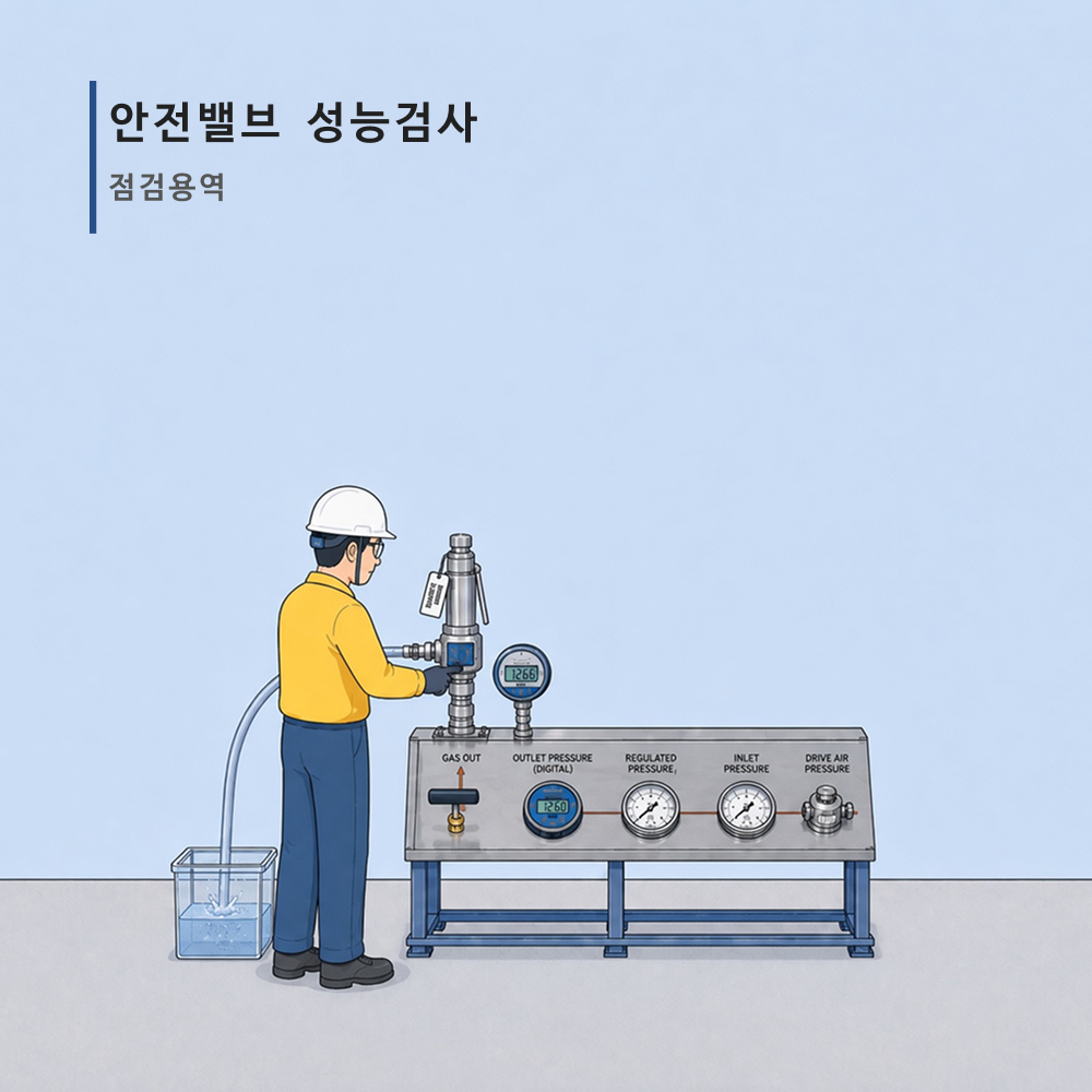 안전밸브 성능검사