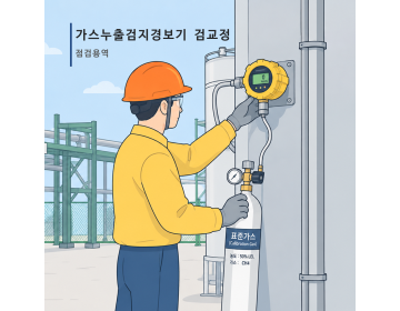 가스누출검지경보기 검교정