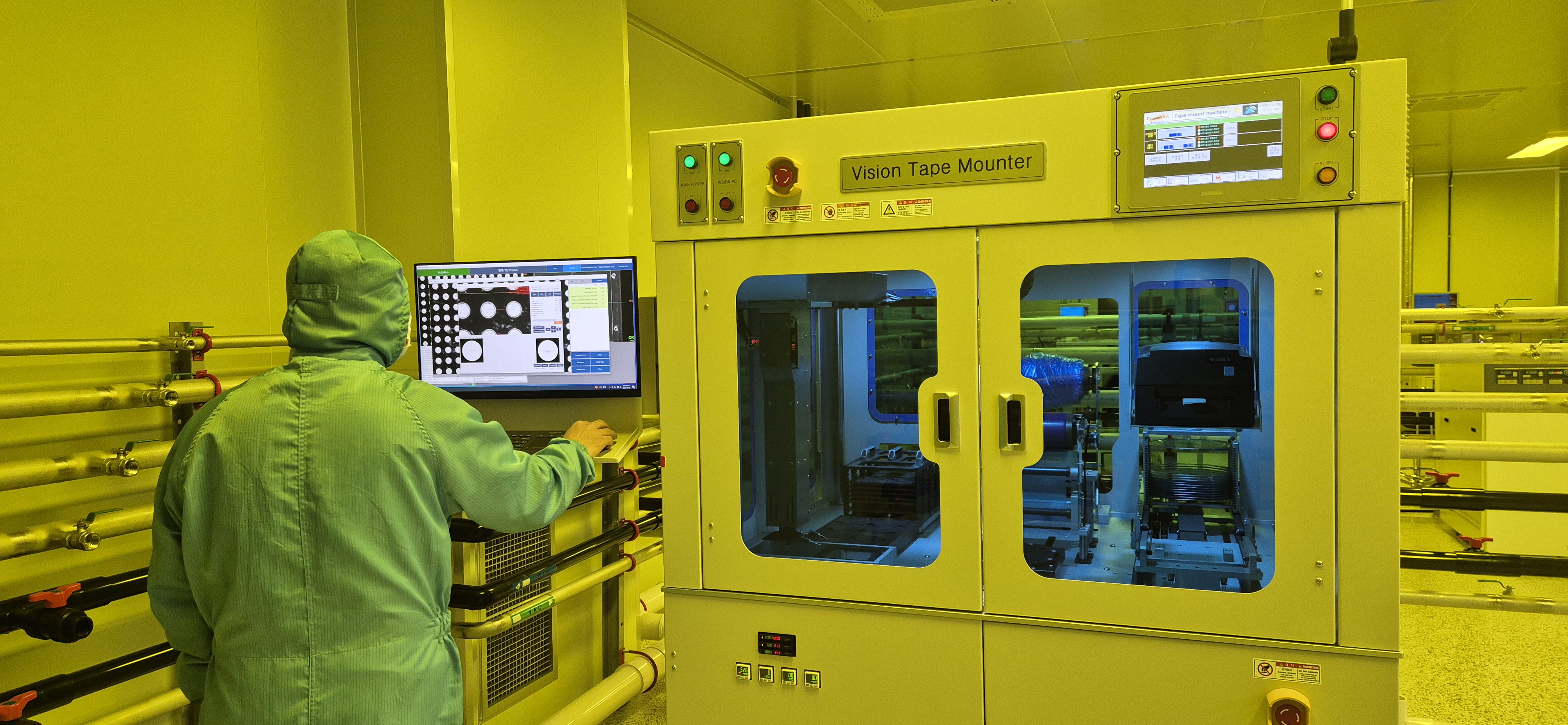 Wafer Vision Tape Mounter