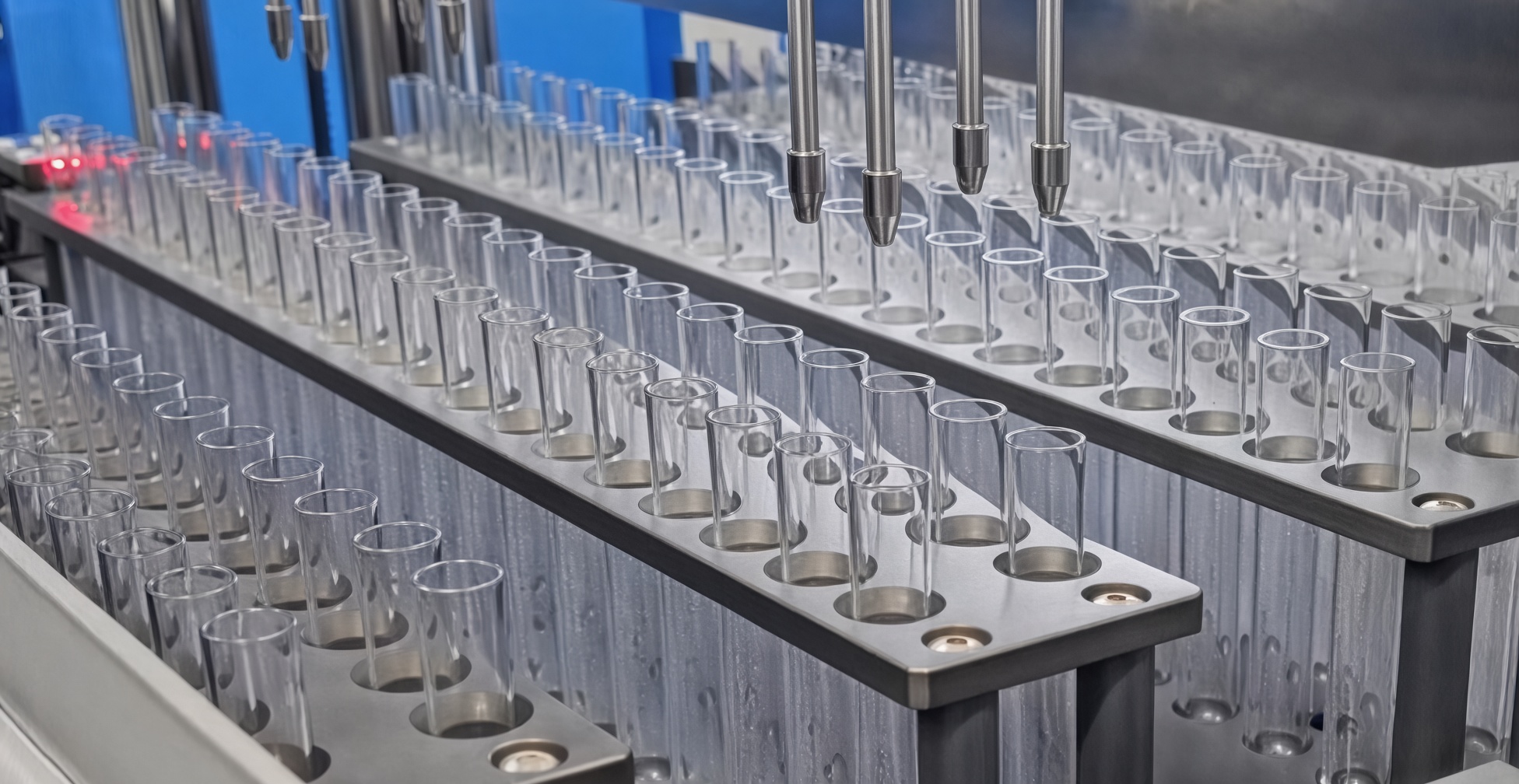 Vacuum blood collection tube Microliter Spray Module process