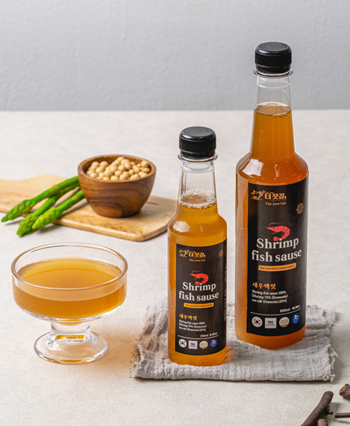 Premium bottled sauce and ingredients